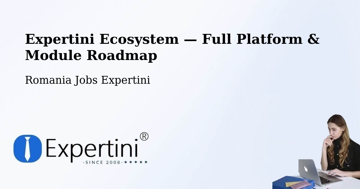 Expertini Ecosystem — Full Platform & Module Roadmap – Tătărăștii De Sus
