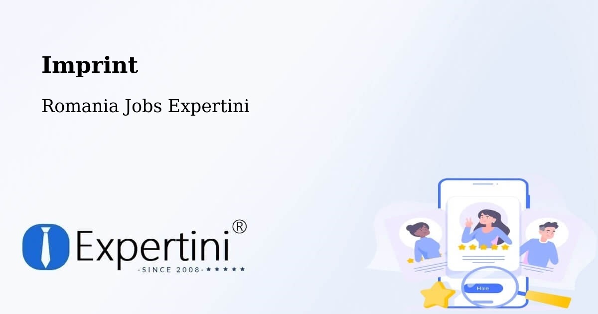 Imprint – Tătărăștii De Sus - Romania Jobs Expertini